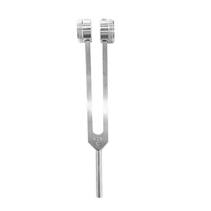 128Hz Tuning Fork with Hammer Sound Therapy Healing Vibration Musical Kit