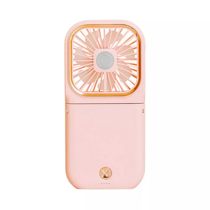 Portable Neck & Handheld Fan, USB Rechargeable Folding Cooling Fan
