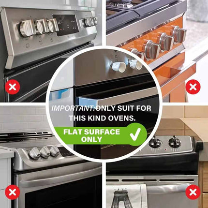 5X Oven Door Child Safety Lock – Kitchen Baby Protection