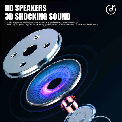 LED Wireless Bluetooth Helmet Headset for Motorcycle & Motorbike