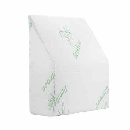 Cool Gel Memory Foam Wedge Elevation Pillow – Leg Raiser Support Cushion