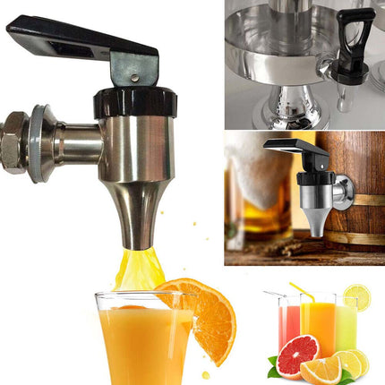 304 Stainless Steel Beverage Dispenser Faucet – Bar Water Wine Tap Spigot