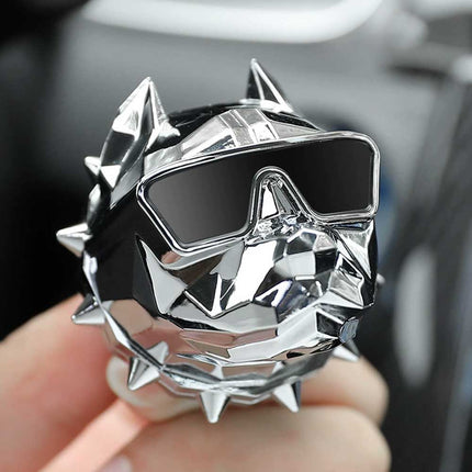 Car Air Freshener Bulldog Ornament Vehicle Interior Scent Diffuser