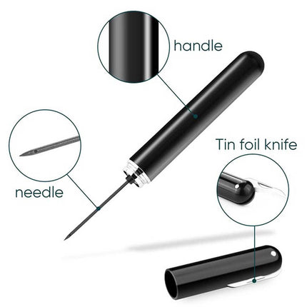 Wine Air Pressure Bottle Opener Pen Corkscrew – Easy Cork Remover Tool