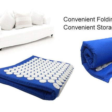 Non-slip Acupressure Yoga Mat, Spike Massage Cushion for Pilates & Fitness