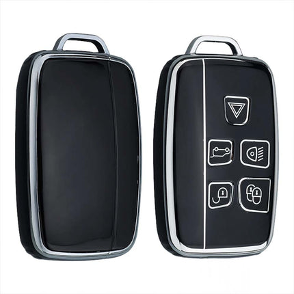 Remote Key Cover Fob Case with Rope Keyring for Range Rover Land Rover Jaguar