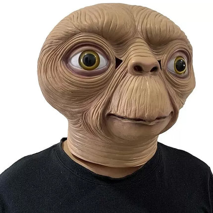 ET Alien Latex Mask Realistic Costume Fancy Dress Party Cosplay Unisex
