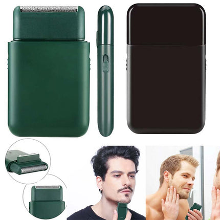 Mini USB Rechargeable Electric Shaver Pocket Sized Portable Razor For Men