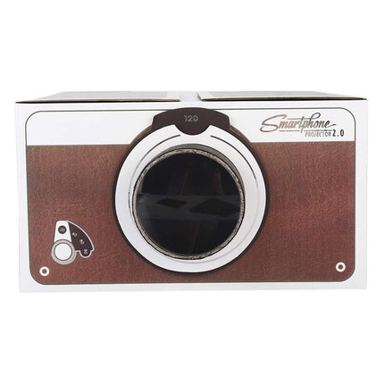 Portable DIY Mobile Phone Projector Amplifier for Home Cinema