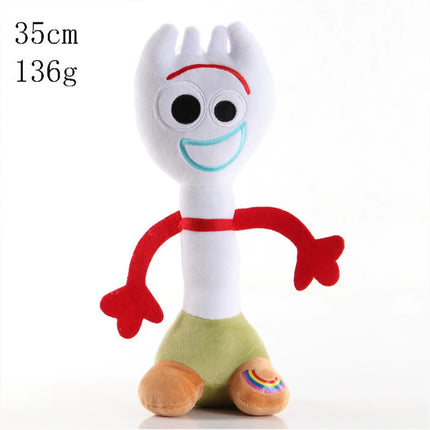 Toy Story Forky Plush 15 25 35cm Soft Stuffed Fox Doll Hug Toy Gift
