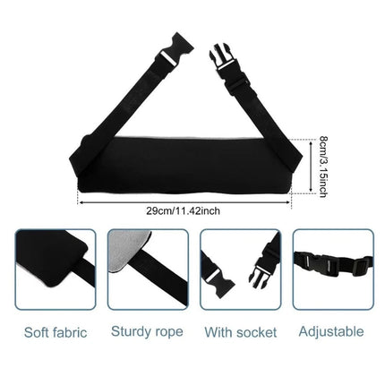 Travel Neck Support Pillow, Airplane Head Support Strap, Portable 1pc