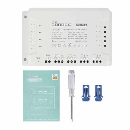 SONOFF 4CH R3/PRO R3 RF 433MHz 4 Gang WiFi Smart Switch AU Plug