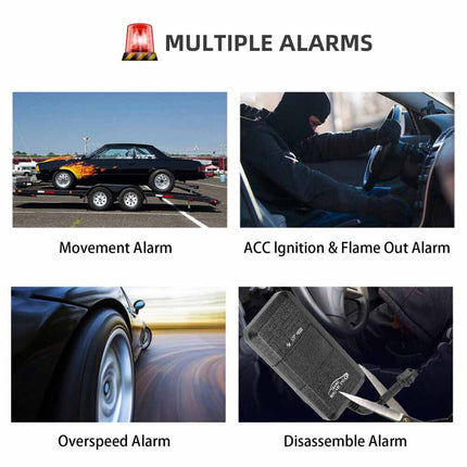 4G GPS Tracker Real Time Car Vehicle Anti Theft Alarm Tracking Device AU