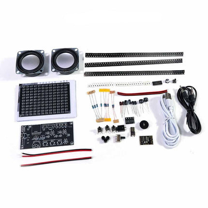 DIY Bluetooth Speaker Soldering Kit, LED Music Spectrum Display