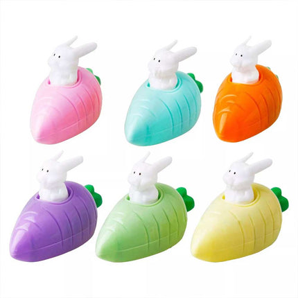 6X Easter Pull Back Cars Small Toy Vehicles Fun Gifts Set
