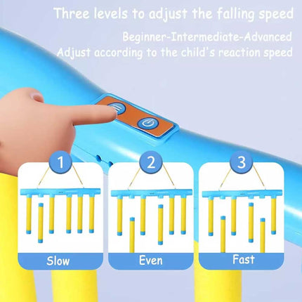Reaction Training Game Falling Sticks Catch Toy Hand Eye Coordination