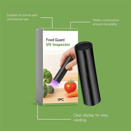 Portable UV Black Light Flashlight for Vegetable Detector and Inspection