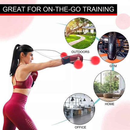 Reflex Ball 2-Pack on String – Enhance Hand-Eye Coordination & Reaction