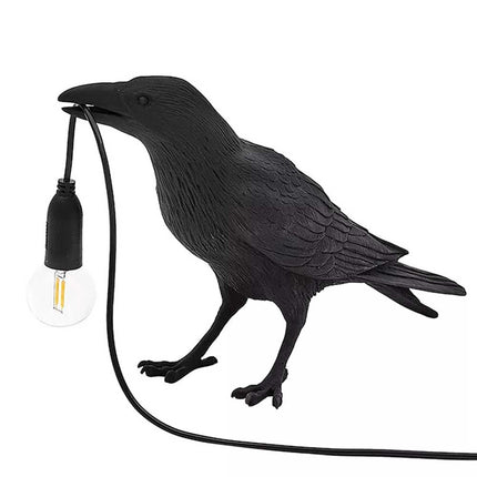 Lucky Bird Resin Wall Lamp Table Lamp Night Light LED Bedside Decor