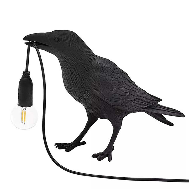 Lucky Bird Resin Wall Lamp Table Lamp Night Light LED Bedside Decor