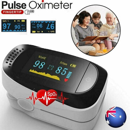 Professional Blood Oxygen Monitor Finger Pulse Oximeter Heart Rate