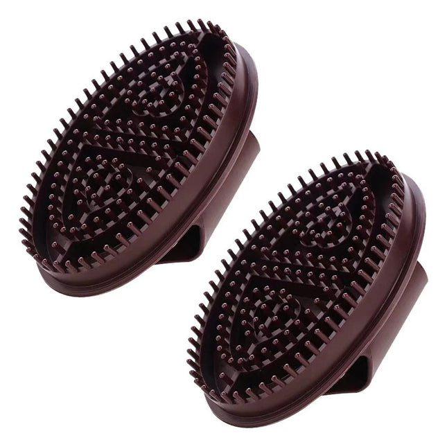2 Pcs Meridian Pressure Brush Body Massage Brush for Back Legs Arms