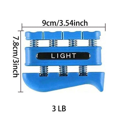 4pcs Finger Strengthener 3LB 7LB 11LB 14LB - Forearm & Hand Exerciser