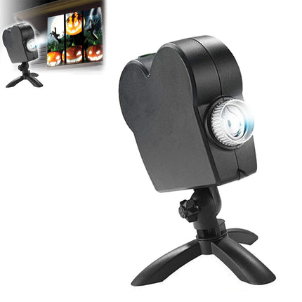 Window Wonderland Halloween Christmas Holographic Projection Light