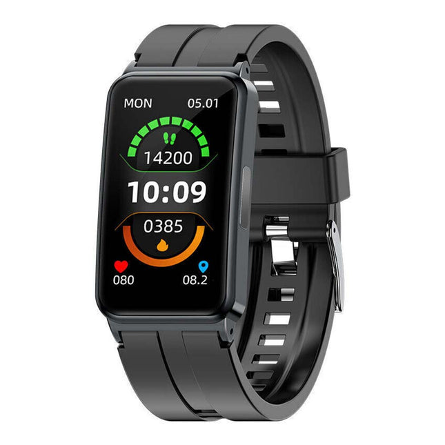 Smart Watch Blood Glucose Monitor ECG HRV Body Temperature Waterproof