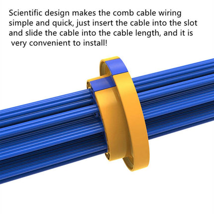 Ethernet Network Cable Comb Tool for Cat5 Cat5e Cat6 Cat7 RJ45 Perfect Looms