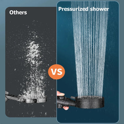1pc High Pressure Shower Head 5 Mode Multi-Functional Hand Held Sprinkler