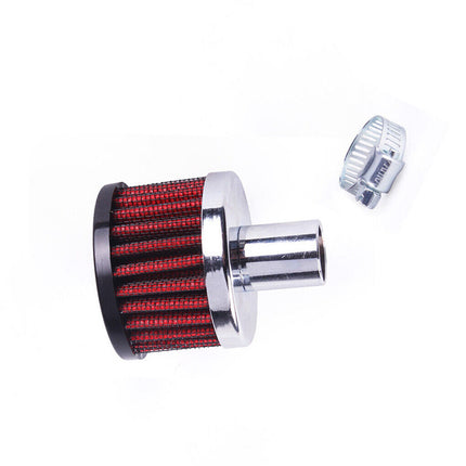 Portable Mini Breather Filters High Flow Crankcase Vent Cover Car Air Filter