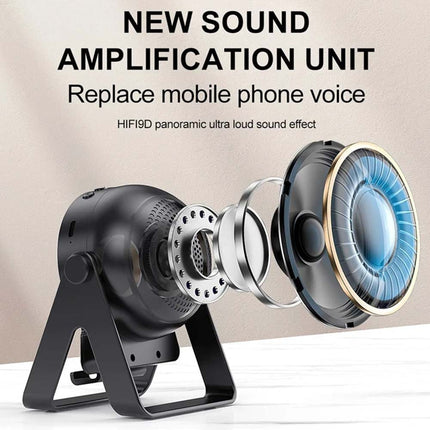 4 in 1 Wireless Induction Bluetooth Speaker Rechargeable Bracket Speaker