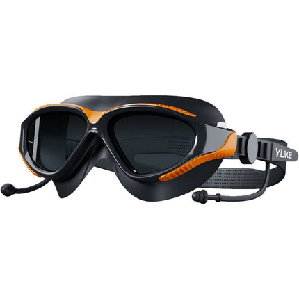 Anti-Fog Swimming Goggles, Professional Snorkel Diving Mask for Adults