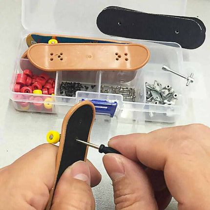 DIY Tech Deck Complete Fingerboard Mini Skate Set Toy Gift