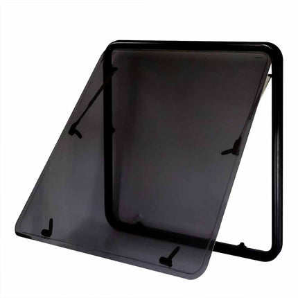 RV Caravan 450*1100MM Push Out Flat Window Locking Handle with Strut Attachment