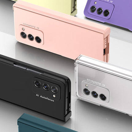 Full Cover Shockproof Hybrid Case w/ Pen Holder for Z Fold 4/3