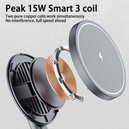 Magnetic Wireless Charger Stand for iPhone 15/14/13/12 Pro Max MagSafe