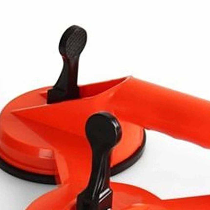 1x Triple Suction Cup Pad Lifter 75kg Sucker Plate Glass Tile Mirror