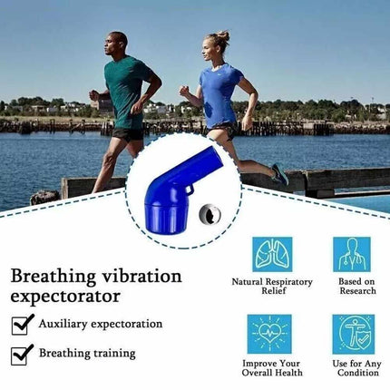 Lung Exerciser Mucus Remover Naturally Clear Mucus Breathing Aid Device NEW