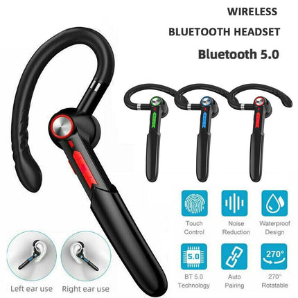 Wireless Bluetooth Headset for Driving – Handsfree Trucker Earpiece