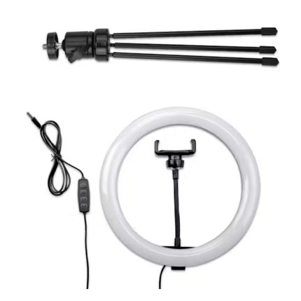 Portable 10" Ring Light with Tripod and Wireless Remote Control