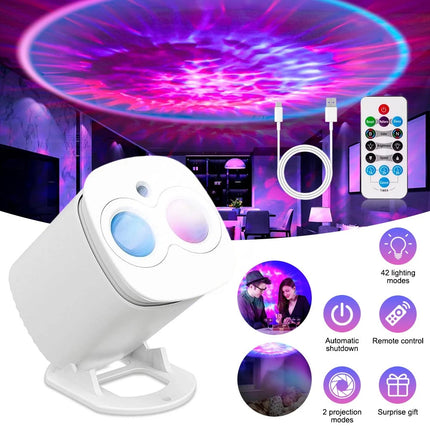 Smart Nebula Galaxy Projector Starry LED Lamp Night Light for Ceiling Wall