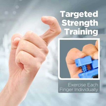 4pcs Finger Strengthener 3LB 7LB 11LB 14LB - Forearm & Hand Exerciser