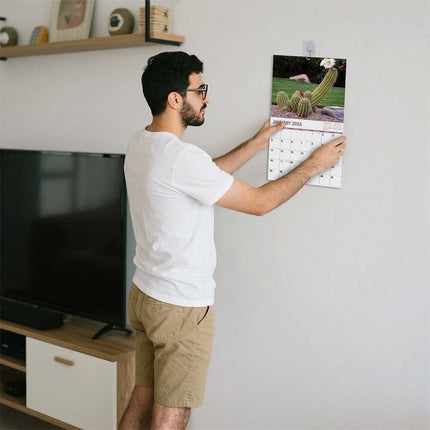 2026 Nature's Pics Wall Calendar Month to View Funny Gag Gift