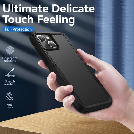 For iPhone 15 16 17 Air Pro Max Rugged Armor Light Case, Drop Proof