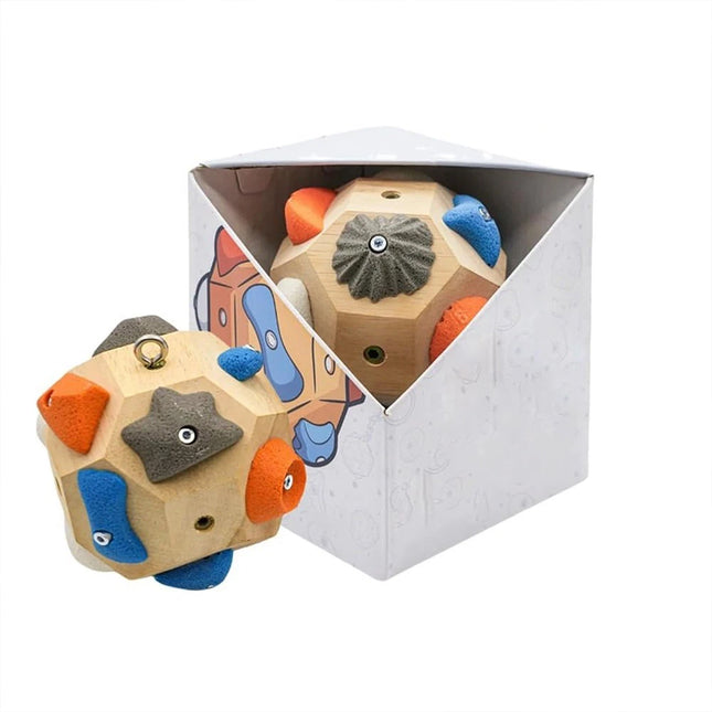 Portable Handcrafted Boulder Block 3D Rock Climbing Ball for Climber Lover