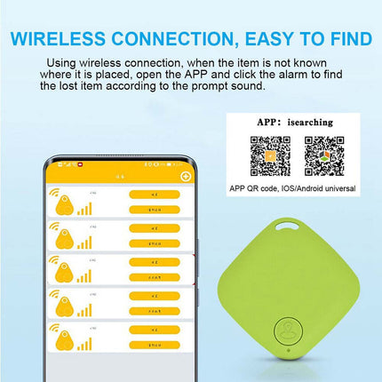 4 Pack Wireless Bluetooth GPS Tracker Anti Lost Key Wallet Pet Locator