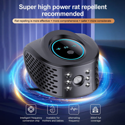 Ultrasonic Electronic Pest Repeller Mouse Rat Bat Squirrel Insect Control