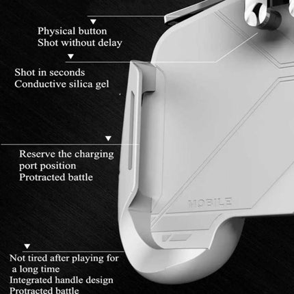 Universal Mobile Game Controller for PUBG – Smartphone Gaming Grip